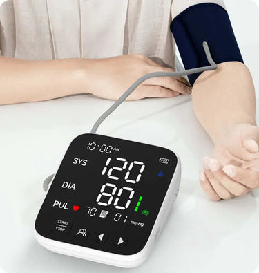 Med-Pat BP-S Arm Blood Pressure Monitor – Accurate and Reliable Home Health Device with Easy-to-Read Display and One-Touch Operation - MedPat Solutions